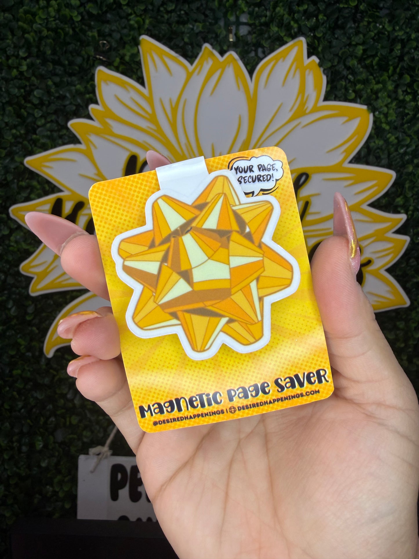 Yellow Gift Bow