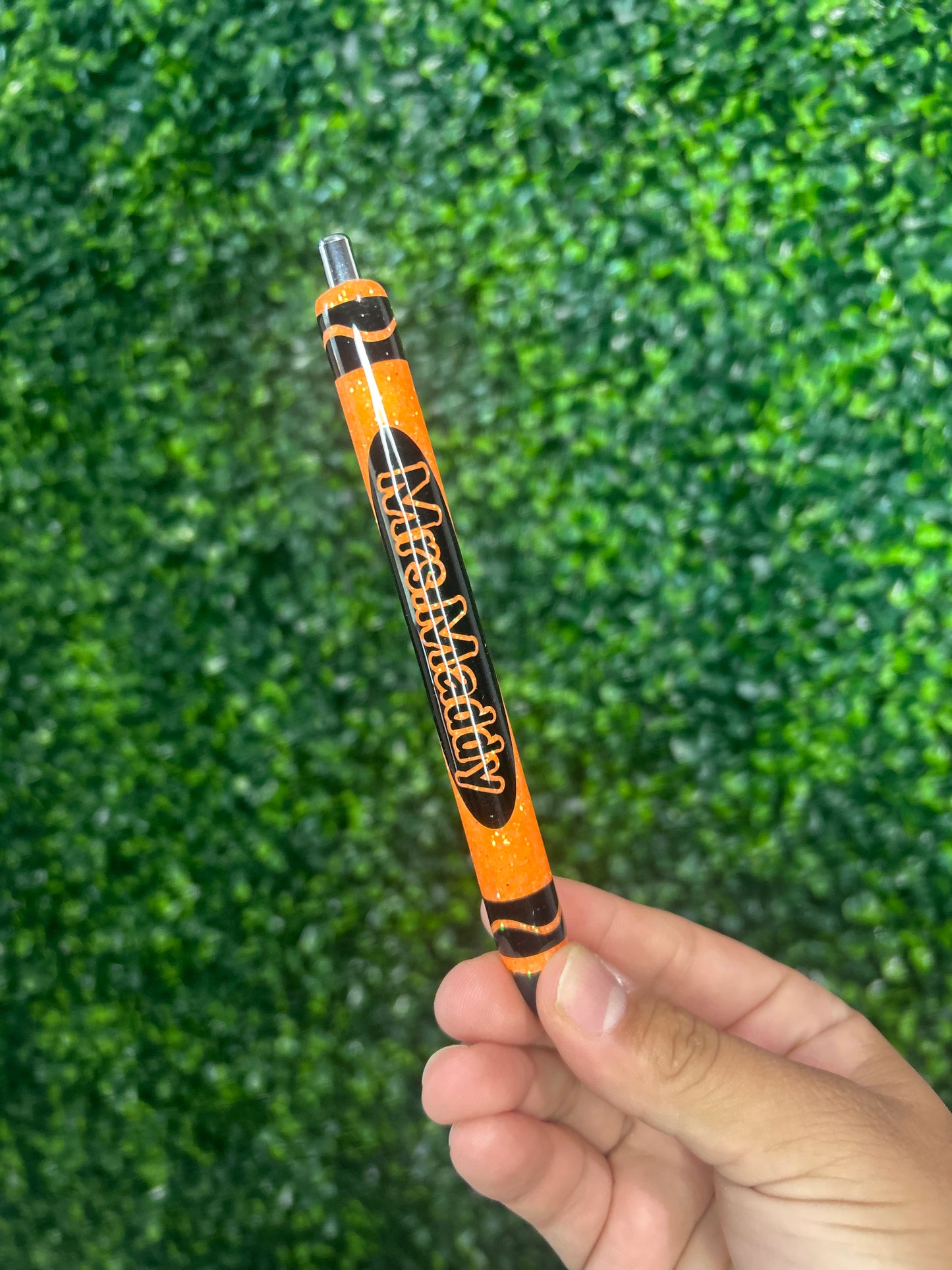 Orange Crayon