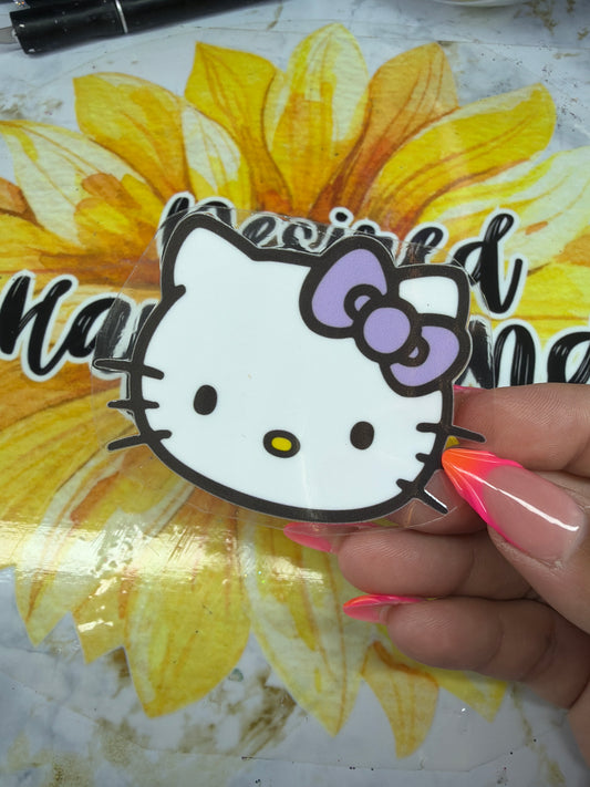 Purple Bow Kitty