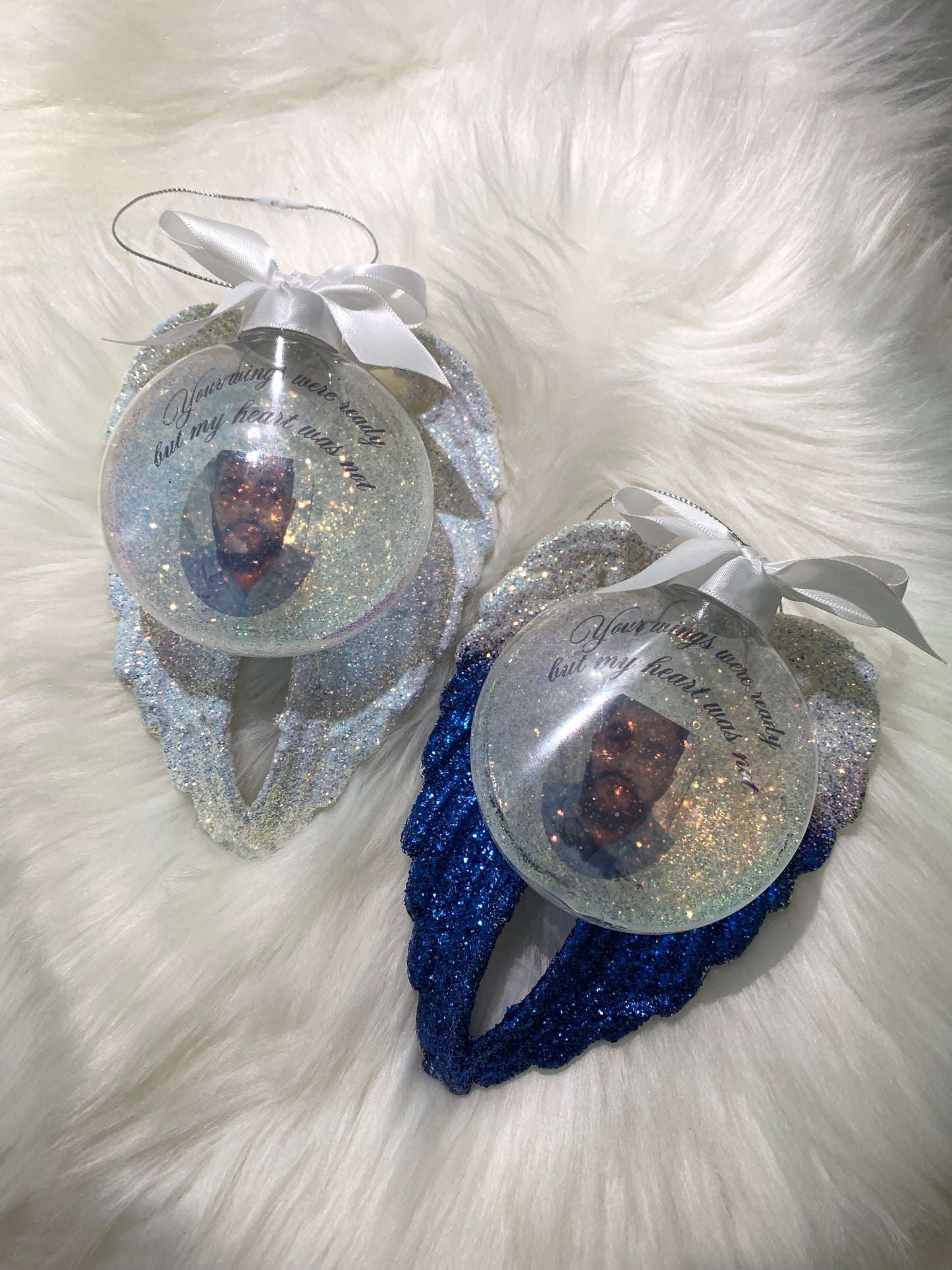 Angel Wing Memorial Ornament