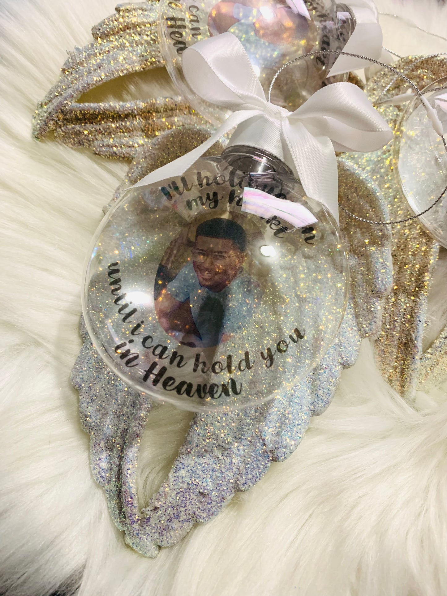Angel Wing Memorial Ornament