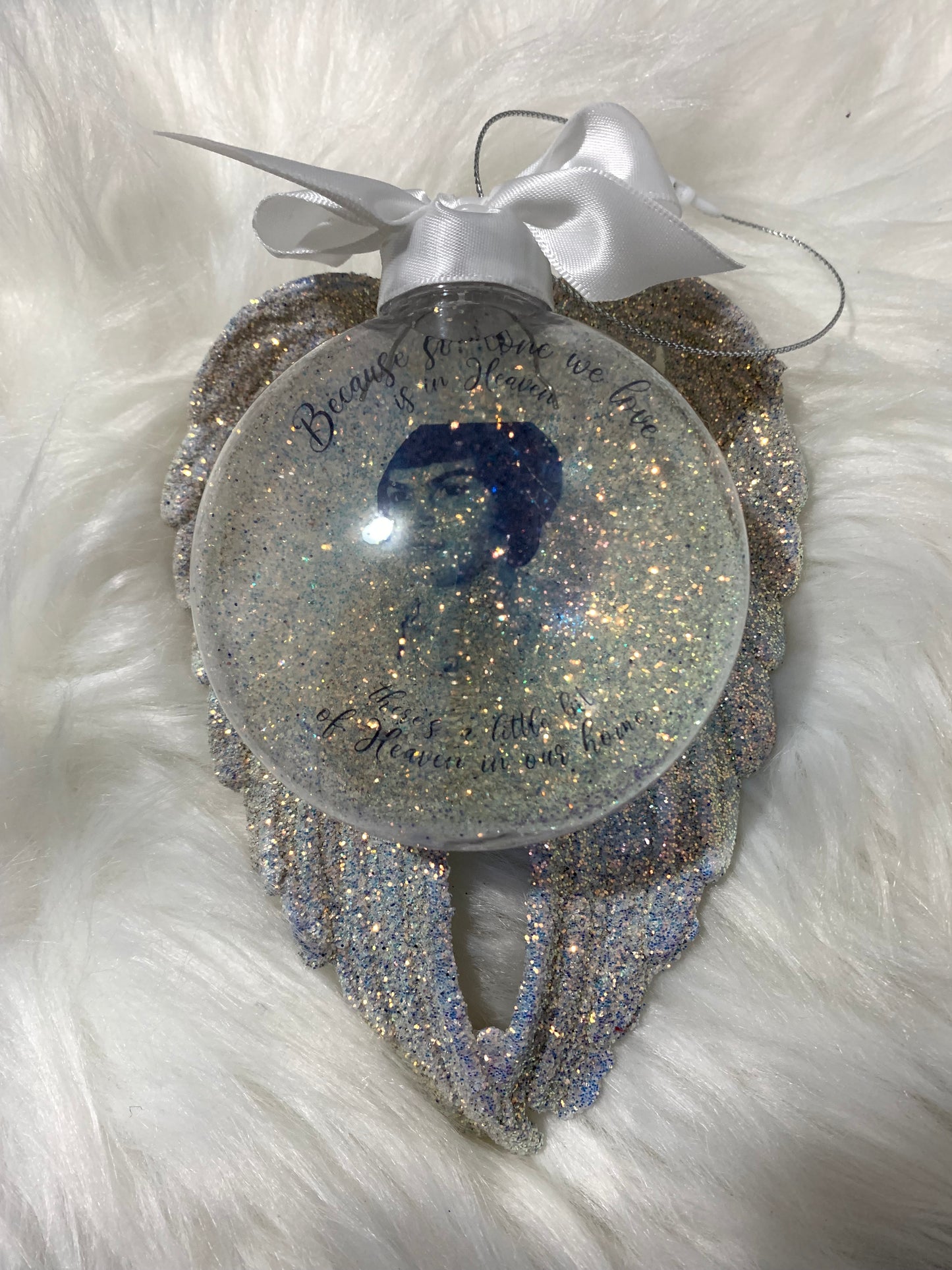 Angel Wing Memorial Ornament