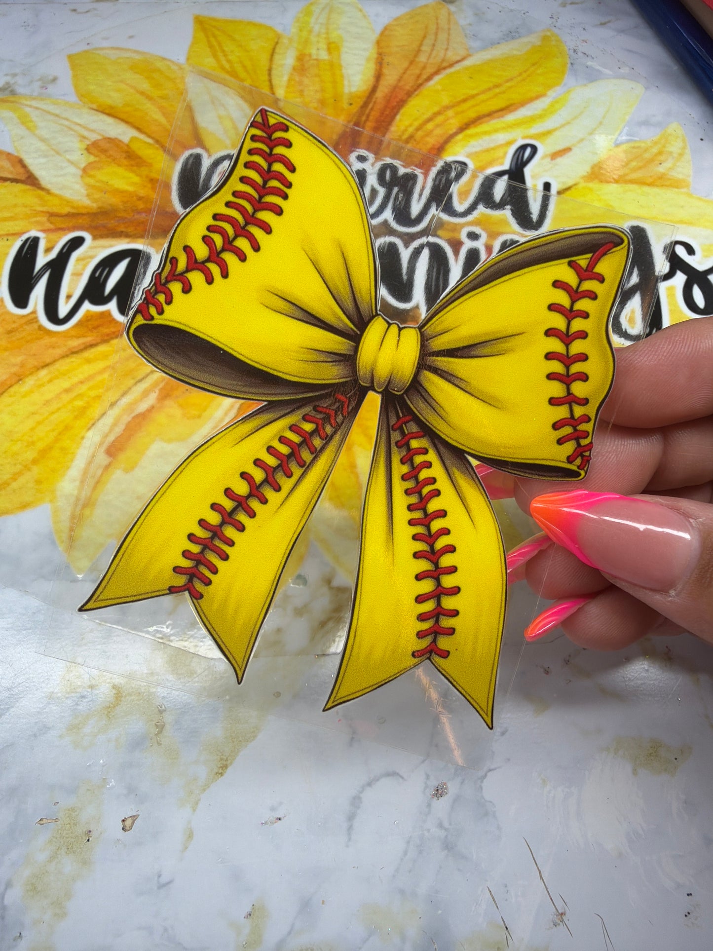 Softball bow