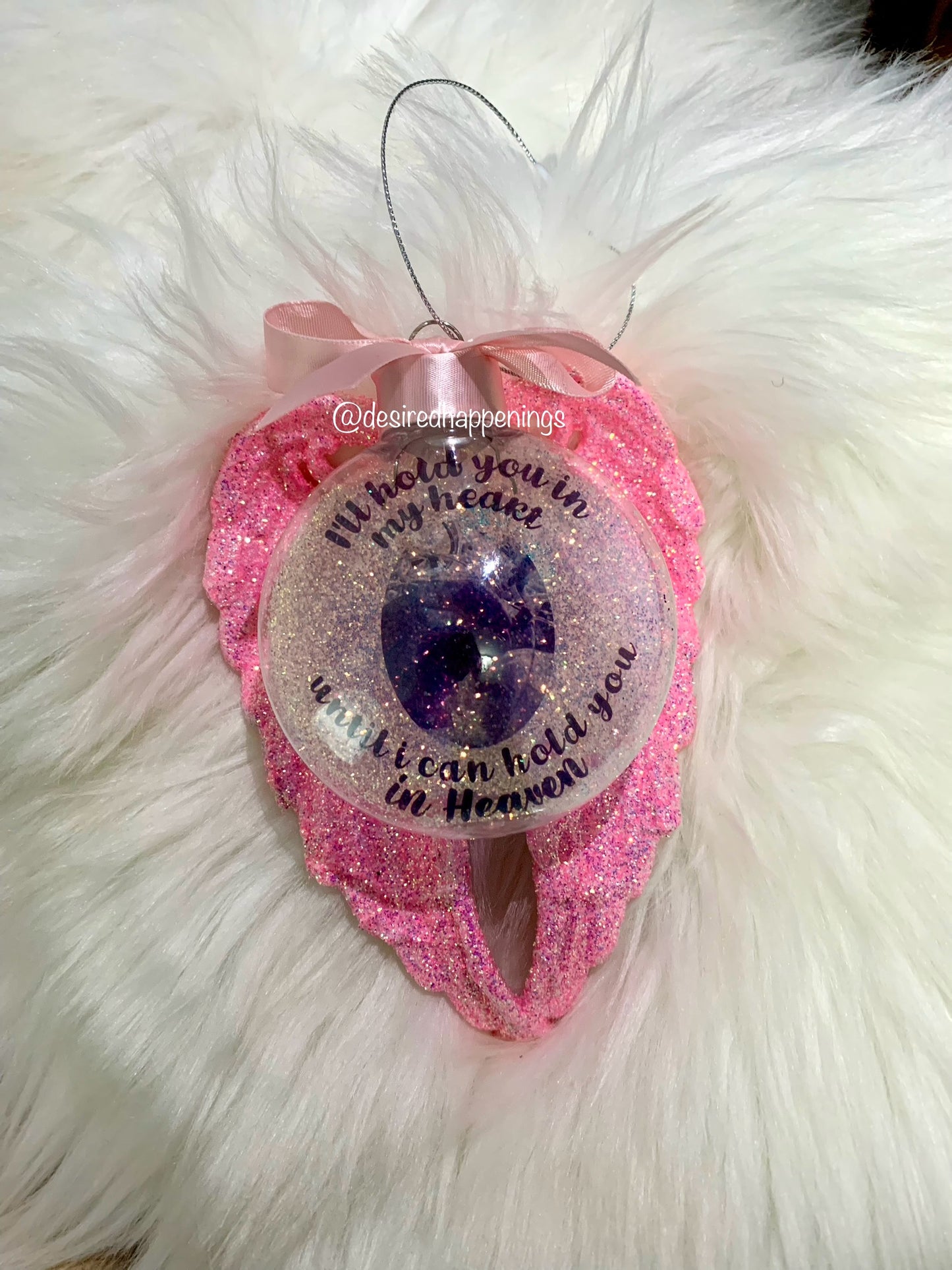 Angel Wing Memorial Ornament