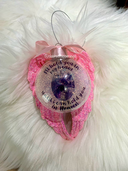 Angel Wing Memorial Ornament