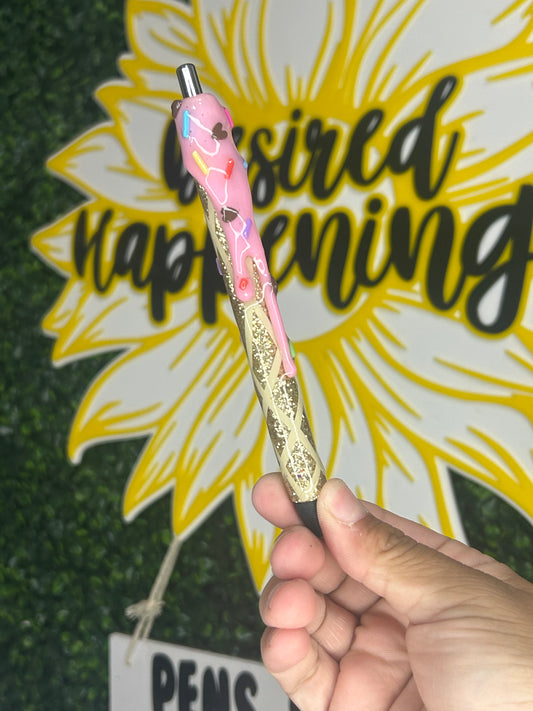 Strawberry Ice Cream Cone